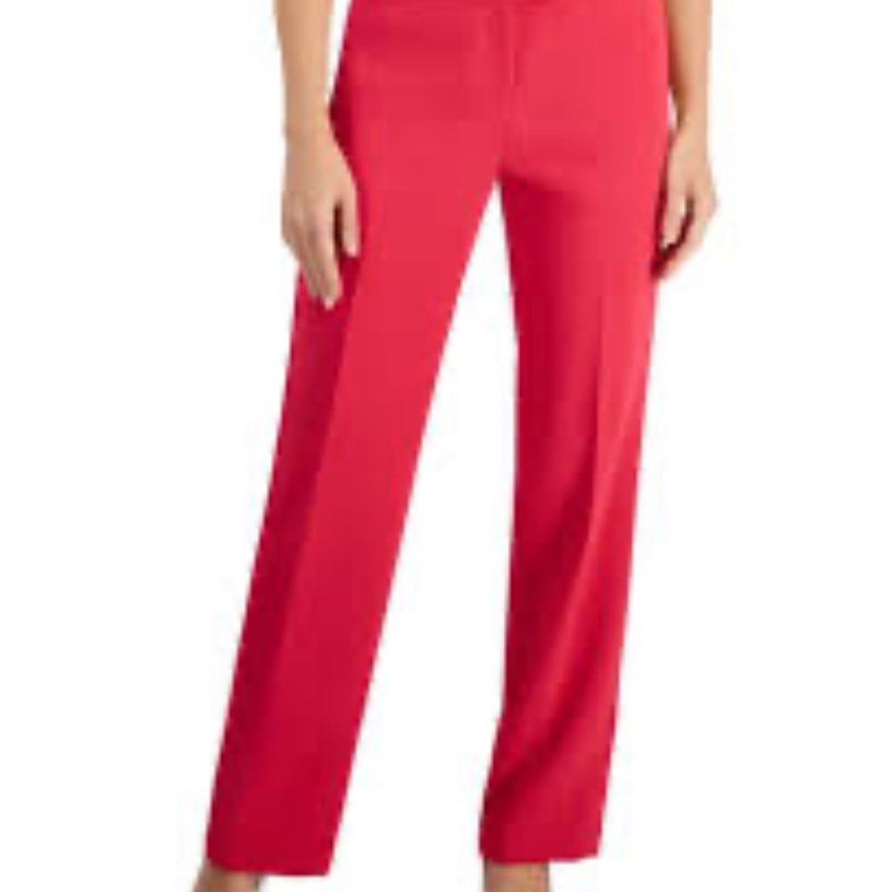 Anne Klein Business Lady Fuchsia Pants - Picture 14 of 14